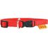 Collar DogExtremе Ошейник нейлоновый красный 20−30 см