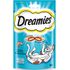 Лакомство для кошек Dreamies Лакомые подушечки с лососем 60 г