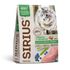 Сухой корм для кошек с чувствительным пищеварением Sirius Adult с индейкой и черникой 400 г