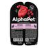 Влажный корм для кошек AlphaPet Superpremium Мясные кусочки с говядиной и малиной в соусе 80 г