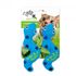 Игрушка Змейки для кошек All For Paws Green Rush с кошачьей мятой, текстиль, цвет синий
