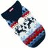ForMyDogs Куртка вязаная Олени синяя 27×36 см
