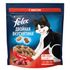 Сухой корм для кошек Felix Двойная Вкуснятина с мясом 600 г