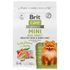 Сухой корм для собак мелких пород для здоровья кожи и шерсти Brit Care Mini Healthy Skin&Shiny Coat с лососем и индейкой 400 г