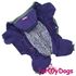 ForMyDogs Комбинезон фиолетовый с капюшоном для мальчиков 39*52 см