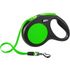 Flexi Neon Classic Рулетка с лентой 5 м зеленый неон до 25 кг
