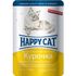 Влажный корм для кошек Happy Cat Adult Нежные кусочки и ломтики с курицей в яичном соусе 100 г
