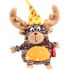 GiGwi Игрушка Plush Friendz Лось с пищалкой 13 см