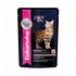 Влажный корм для кошек Eukanuba Top Condition Мясные кусочки с лососем в соусе 85 г
