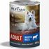 Влажный корм для собак Mr. Buffalo Adult Паштет с говядиной и рисом 400 г