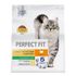 Сухой корм для кошек с чувствительным пищеварением Perfect Fit с индейкой 1,2 кг