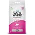 Cat’s White Baby Powder Наполнитель Комкующийся с ароматом Детской присыпки для кошек 4,3 кг